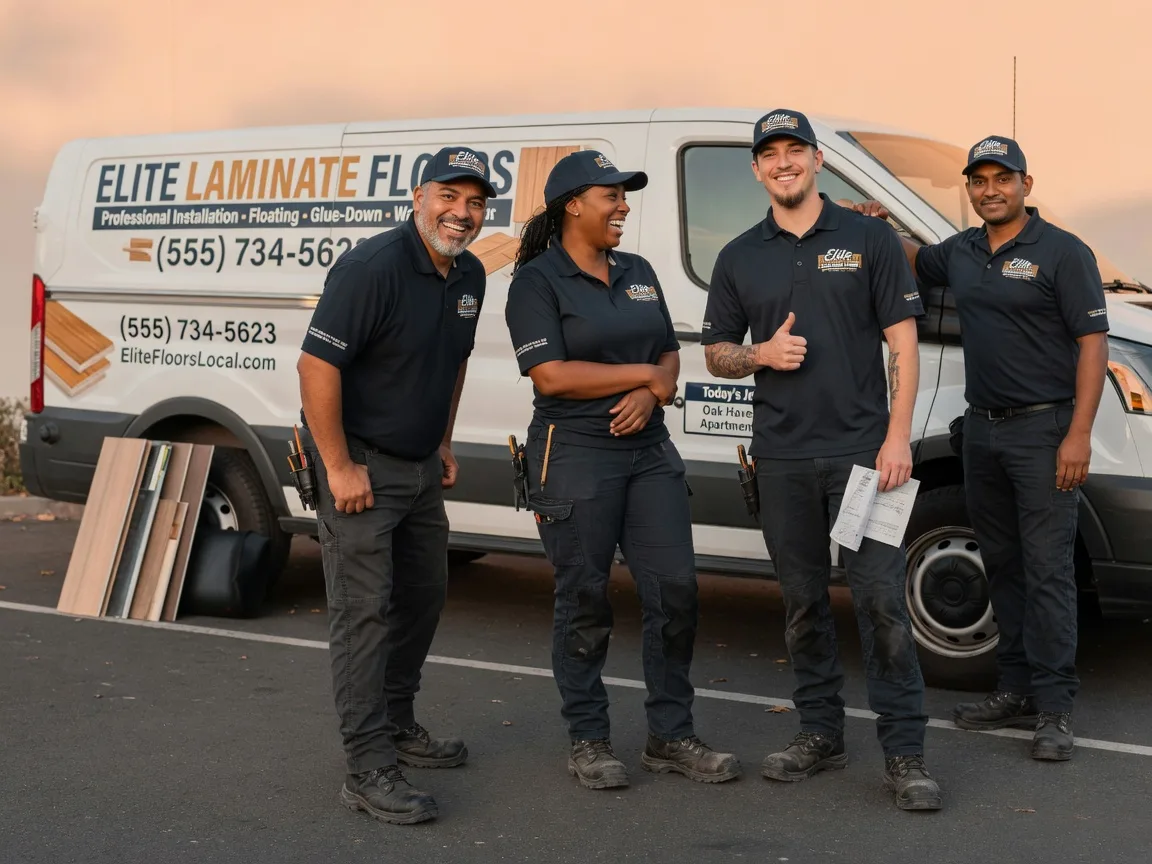 Laminate flooring installation company in Vinton, IA